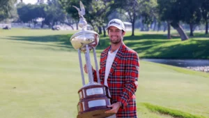 Davis Riley memenangkan acara PGA Tour individu pertama 