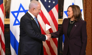 Harris melangkah keluar dari Israel saat dia menavigasi Biden dan Netanyahu 