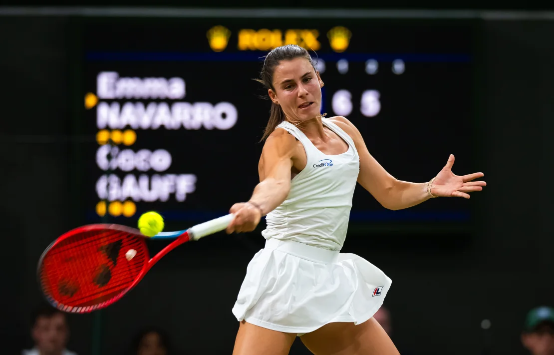 Setelah mengalahkan Coco Gauff di Wimbledon, Emma Navarro bisa menjadi bintang tenis AS berikutnya